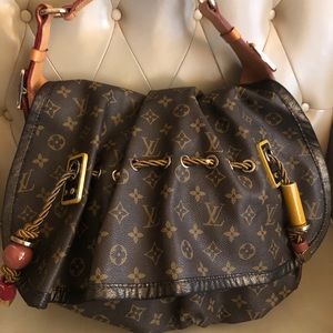 Leather Tote Hobo Bag